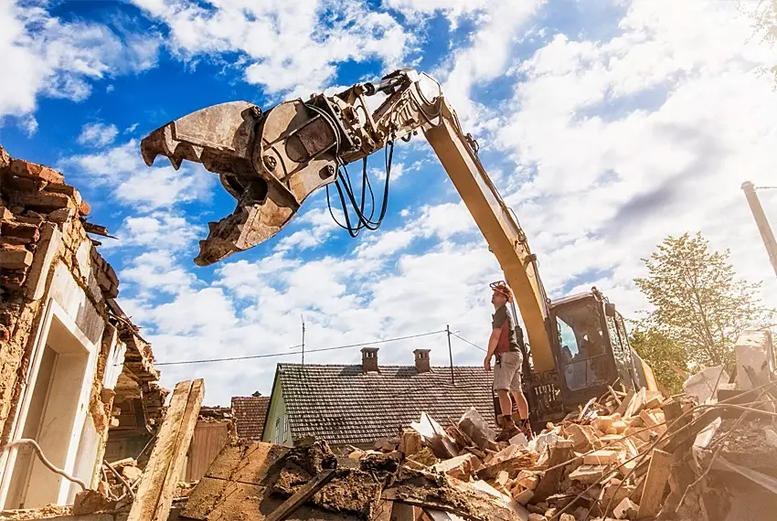 Abbrucharbeiten